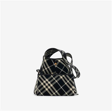 burberry tuch made in italy|Small Check Shoulder Bag in Black/calico .